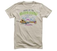 Licenza Ufficiale SpongeBob SquarePants - Guanto World Tema Park Maglietta Uomo