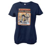 Licenza Ufficiale Steven Rhodes Cure Per Stupid People Donna T-SHIRT S-XXL