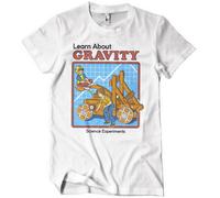 Licenza Ufficiale Steven Rhodes Learn About Gravità Uomo T-SHIRT S-XXL Taglie