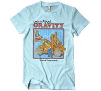 Licenza Ufficiale Steven Rhodes Learn About Gravità Uomo T-SHIRT S-XXL Taglie