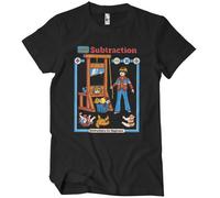 Licenza Ufficiale Steven Rhodes Learn About Subtract Uomo T-SHIRT S-XXL Taglie