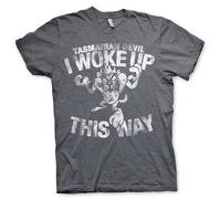 Licenza Ufficiale Tasmanian Diavolo - I Si Svegliò Up This Way Uomo Maglia (