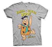 Licenza Ufficiale The Flintstones - Yabba-Dabba-Doo Uomo T-Shirt S-5XL Taglie