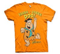 Licenza Ufficiale The Flintstones - Yabba-Dabba-Doo Uomo T-Shirt S-5XL Taglie