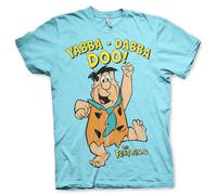 Licenza Ufficiale The Flintstones - Yabba-Dabba-Doo Uomo T-Shirt S-5XL Taglie