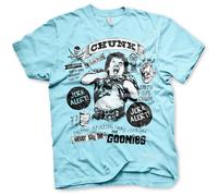 Licenza Ufficiale The Goonies Chunk Jerk Alert Uomo T-Shirt S-5XL Taglie