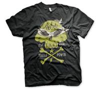 Licenza Ufficiale Tmnt - Rebel Turtle Power Uomo T-SHIRT S-XXL Taglie