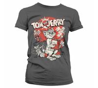 Licenza Ufficiale Tom & Jerry Vintage Fumetto Donna T-SHIRT S-XXL Taglie