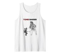 Licenza Ufficiale Tomb Raider Lara Croft vs Bear Canotta