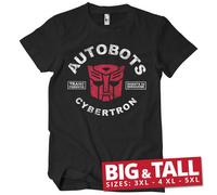 Licenza Ufficiale Transformers Autobots Cybertron Big&tall 3XL,4XL,5XL Taglie