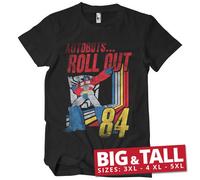 Licenza Ufficiale Transformers Autobots - Rotolo Fuori Big&tall 3XL,4XL,5XL
