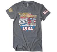 Licenza Ufficiale Transformers Optimus Prime Di 1984 Uomo T-Shirt S-2XL Taglie