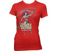 Licenza Ufficiale Wonder Woman Forte Donna Alive Donna T-SHIRT S-XXL Taglie