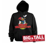 Licenza Ufficiale Woody Woodpecker Classico Logo Big&tall 3XL,4XL,5XL Felpa