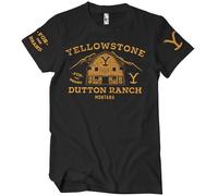 Licenza Ufficiale Yellowstone Capanno Uomo T-SHIRT S-XXL Taglie