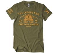Licenza Ufficiale Yellowstone Capanno Uomo T-SHIRT S-XXL Taglie