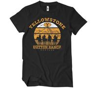 Licenza Ufficiale Yellowstone Cowboy Uomo T-SHIRT S-XXL Taglie