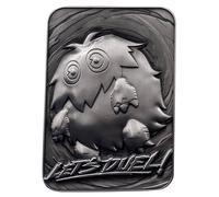 Licenza ufficiale Yu-Gi-Oh Gioco di carte Kuriboh in metallo con espositore lim