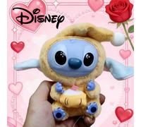 (Licenziato) 1 Stitch: Non importa quanto tu sia stanco, devi ancora prendere un morso. Questa serie include peluche, buste a sorpresa e giocattoli da collezione. Stitch sta tenendo una ciambella, un 