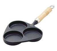 Licenziato Egg Pan Per Diametro 95mm x 3 Pz Iwachu Nanbu Tekki 24018 Nuovo Da