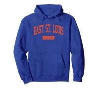 Liceo East St. Louis HS East Saint Louis Il Varsity Sp Felpa con Cappuccio