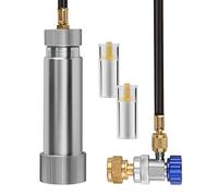 Lichamp Iniettore R134A, corredo dell'iniettore della tintura del A/C del refrigerante di R1234YF con l'accoppiatore regolabile e la dama dell'olio