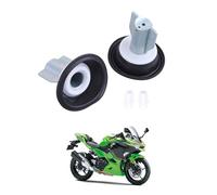 LICHENGTAI 2 x carburatori per moto, a pistone, membrana sottovuoto, compatibile con Kawasaki EN400 450 500 GPX750 GPZ 500 KLE400 VN750 6126-1173, 16126-1130
