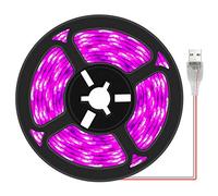 LICHENGTAI 3M La Pianta LED Coltiva la Luce della Striscia, Stringa di Luce A LED per Crescita Vegetale, Luce A LED Impermeabile per Piante, Rosso Blu 4: 1 per Acquario Serra Pianta Idroponica Luce