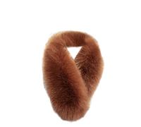 LICHENGTAI Colletto in Pelliccia Sintetica Sciarpa da Donna in Pelliccia Sintetica Sciarpa con Collo Invernale Soffice e Morbida Fazzoletto da Collo Sciarpa Avvolgente per Cappotto Giacca