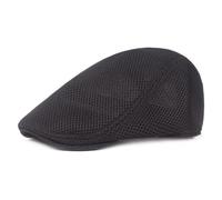 LICHENGTAI Inglese Classic Cappello Piatto da Uomo Berretto Piatto Baschi Scozzesi Cappello Piatto Newsboy Coppola Irlandese Uomo Berretto da Strillone Cappelli di Edera, Taglie 56-58 cm