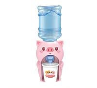 LICHENGTAI Mini Distributore d'Acqua per Bambini, Distributore d'Acqua in Miniatura per Bambini in Stile Animale, Distributore di Bevande Modello con Secchio e Tazza per Bambini Ragazze Ragazzi