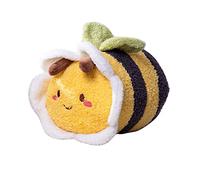 LICHENGTAI Peluche Ape Bambola Ape, Carino Super Soft Bee Peluche Bambola Giocattolo, Morbido Peluche da Coccolare E Amare Giocattolo di Peluche, per Bambini Ragazzi Ragazze, Giallo 30cm