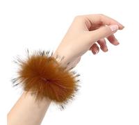 LICHENGTAI Polsini con Piume, Braccialetti di Schiaffo di Piume Feather Slap Bracelet Polsini Pelosi Bracciale a Scatto con Piume Braccialetti Schiaffi Bambino Accessori Piume Capelli per Donne