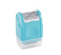 LICHENGTAI Timbro di Sicurezza Timbri di Prevenzione di Furto di Identità Timbro a Rullo Confidenziale Timbro Cancella Dati Sensibili per Proteggere la tua Privacy e i Dati Riservati