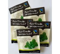 Lichfields Fairtrade - Tè alla menta piperita, confezione da 25 bustine singole