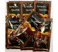 Lichfields - Set di 6 bustine di salsa marrone e 6 crema per insalata.