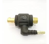 LICHIFIT Adattatore per saldatura ad arco Agon Tig Torcia per saldatura a gas Dinse Connettore giunto M16* 1.5 Dado a DKJ 10-25 / DKJ 35-50/50 Connettore rapido