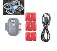 LICHIFIT Allarme anti-smarrimento universale adatto per drone DJI NEO GPS Tracker con sirena da 120 dB e luce flash LED ricaricabile