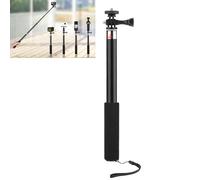 LICHIFIT Bastone per selfie estensibile per DJI Osmo Pocket, asta telescopica regolabile a 3 lunghezze, per Insta360 ONE X3/X2 Action Camera e fotocamere panoramiche