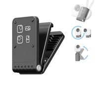 LICHIFIT Clip magnetica per zaino per Insta360 GO Ultra, base per fotocamera con cappello/collari Morsetto per supporto a sgancio rapido Adattatore per supporto ad angolo regolabile Staffa di ripresa