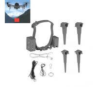 LICHIFIT Drone Airdrop Sistema con ingranaggi di atterraggio per DJI Mavic 4 Pro Lanciatore Fotosensibile Trasporto Consegna Payload Release Air Dropping Device Gambe estese