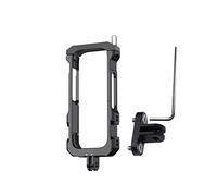 LICHIFIT Lega di alluminio Utility Frame Cage per Insta360 X3 Cold Shoe Bezel Mount Custodia Protettiva Cornice Panoramica Action Camera Accessori
