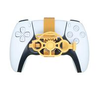 LICHIFIT Mini Volante per PS5 Controller di Gioco di Corse Simulatore di Guida Stampa 3D Volante per PlayStation 5 Accessori da Corsa Ausiliari