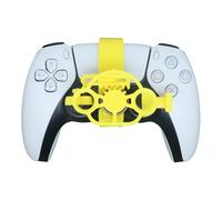 LICHIFIT Mini Volante per PS5 Controller di Gioco di Corse Simulatore di Guida Stampa 3D Volante per PlayStation 5 Accessori Volante da Corsa Ausiliari
