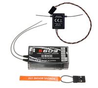 LICHIFIT Ricevitore aereo S603 a 6 canali 2.4GHz per JR/Spektrum DSM-X DSM2 Telecomando Ultra Long Range 6CH 3.5-9.6V Ricevitore