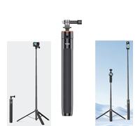 LICHIFIT Treppiede estensibile per DJI OSMO Pocket 3/Action 4, lunghezza regolabile 138 cm, asta di estensione per Insta360 ONE X3/X2