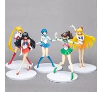 LICHOO Sailor Moon Anime Action Figure Sailor Mars PVC Figure Modello Da Collezione Statua Personaggio Giocattoli Ornamenti Desktop