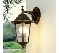 Licht-Erlebnisse Aussen Wandleuchte Paris Antik Rame Esterno IP44 E27 1 Luce