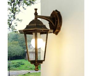 Licht-Erlebnisse Aussen Wandleuchte Paris Antik Rame Esterno IP44 E27 1 Luce