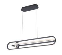 Licht-Erlebnisse Bennet Lampada Sospensione LED Nero 1071 mm 3000K 2900 lm